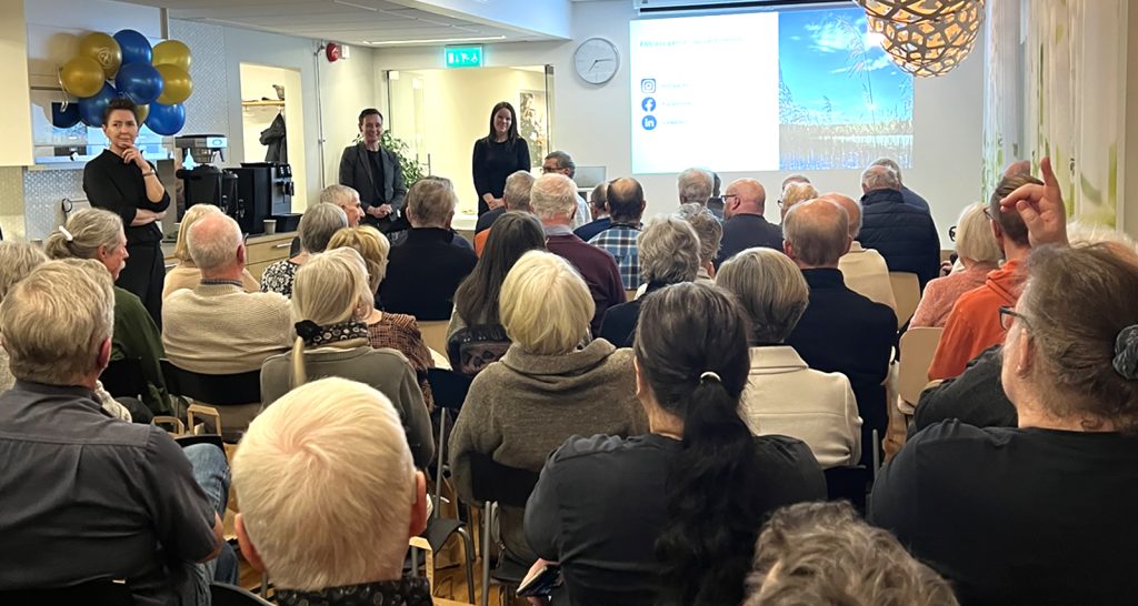 Stor uppslutning på kundkväll i Mölnlycke!