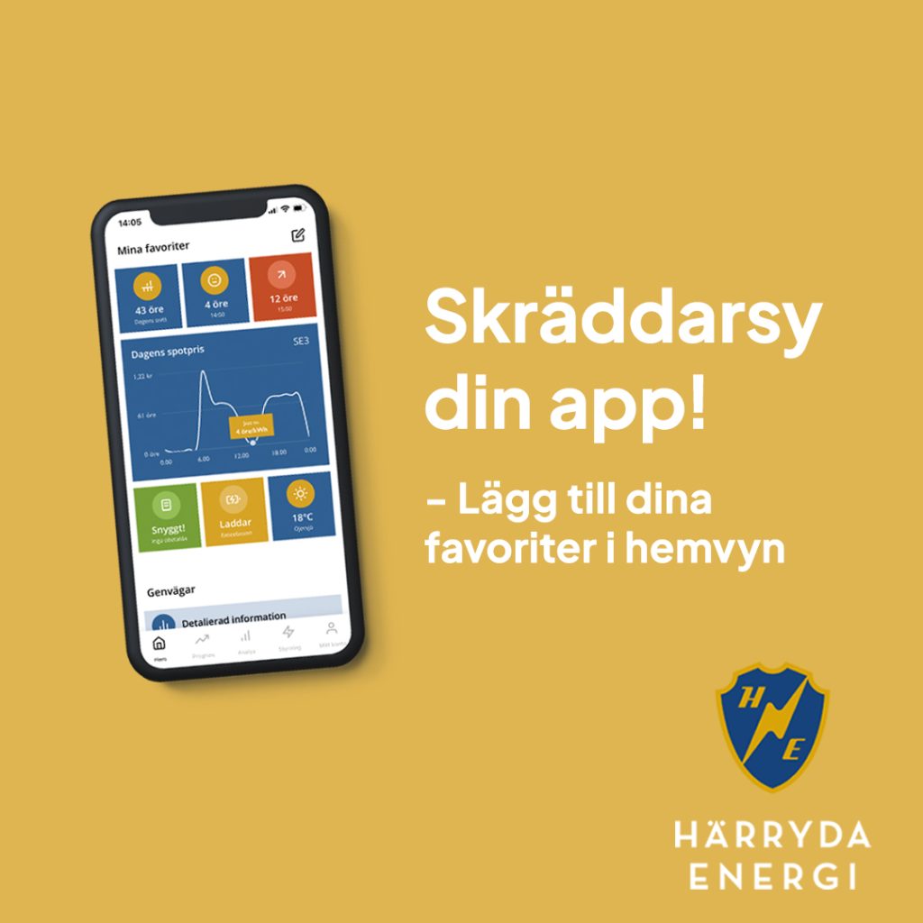 Skräddarsy din app!