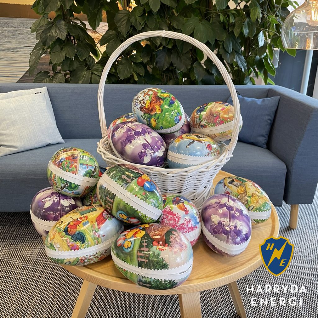 Vi bjuder på påskägg!