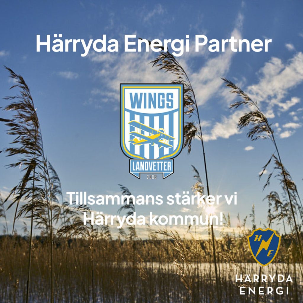 Vi är nu stolt partner till Landvetter Wings!