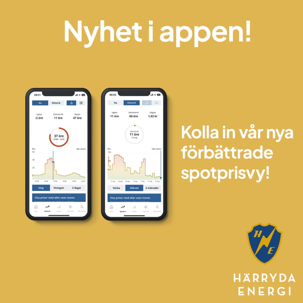 Nyhet i appen!