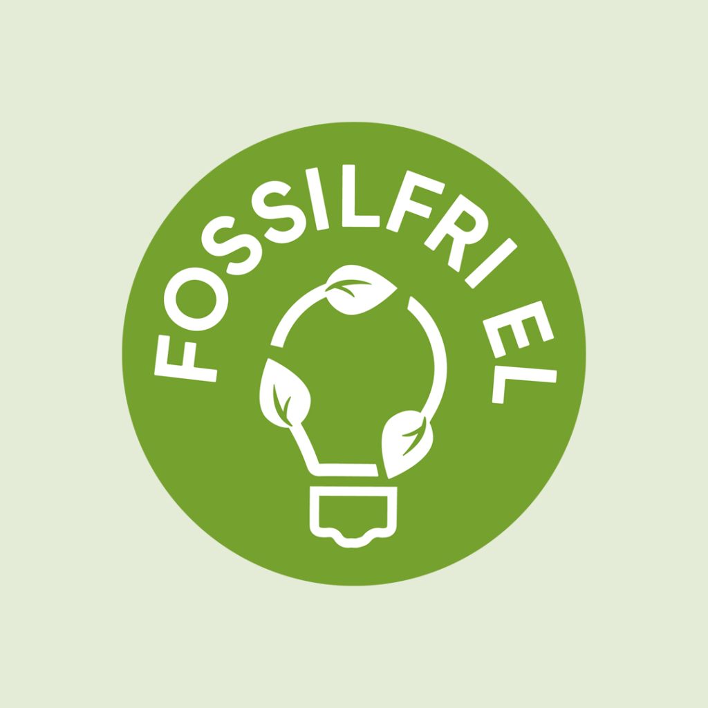 Vi byter till 100% fossilfri el
