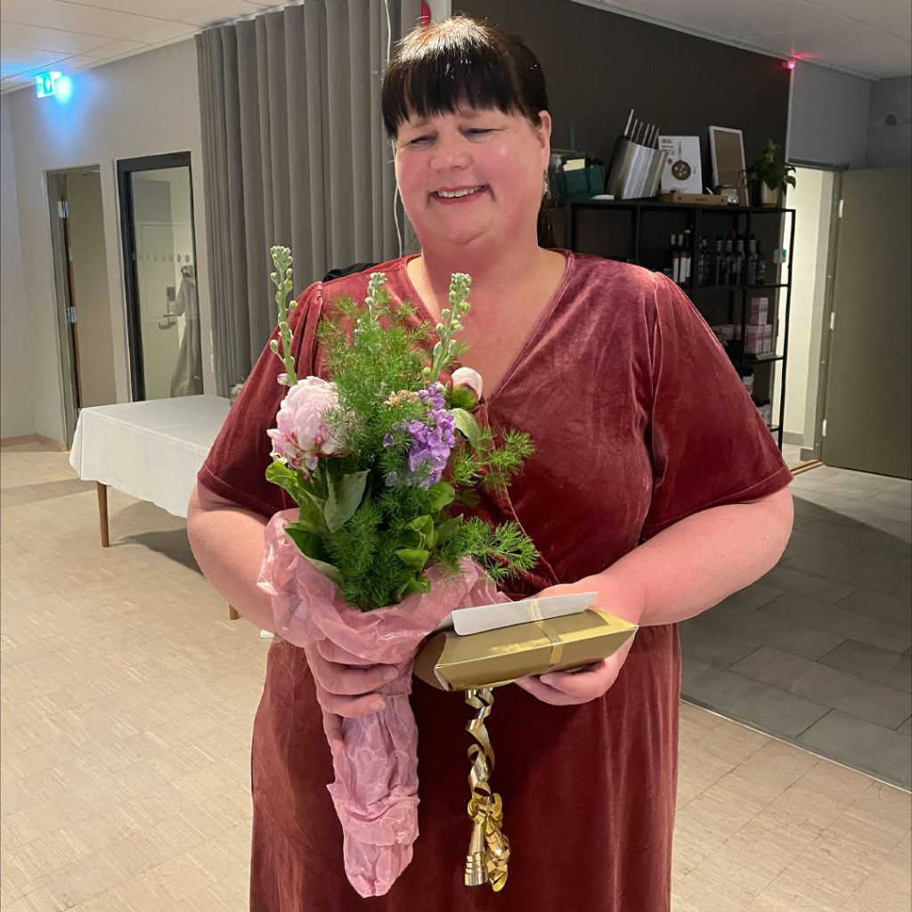 Monika firar 25 år på Härryda Energi!
