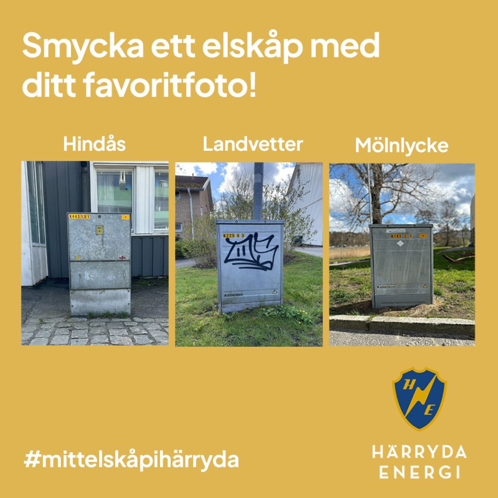 Smycka ett elskåp med ditt favoritfoto!