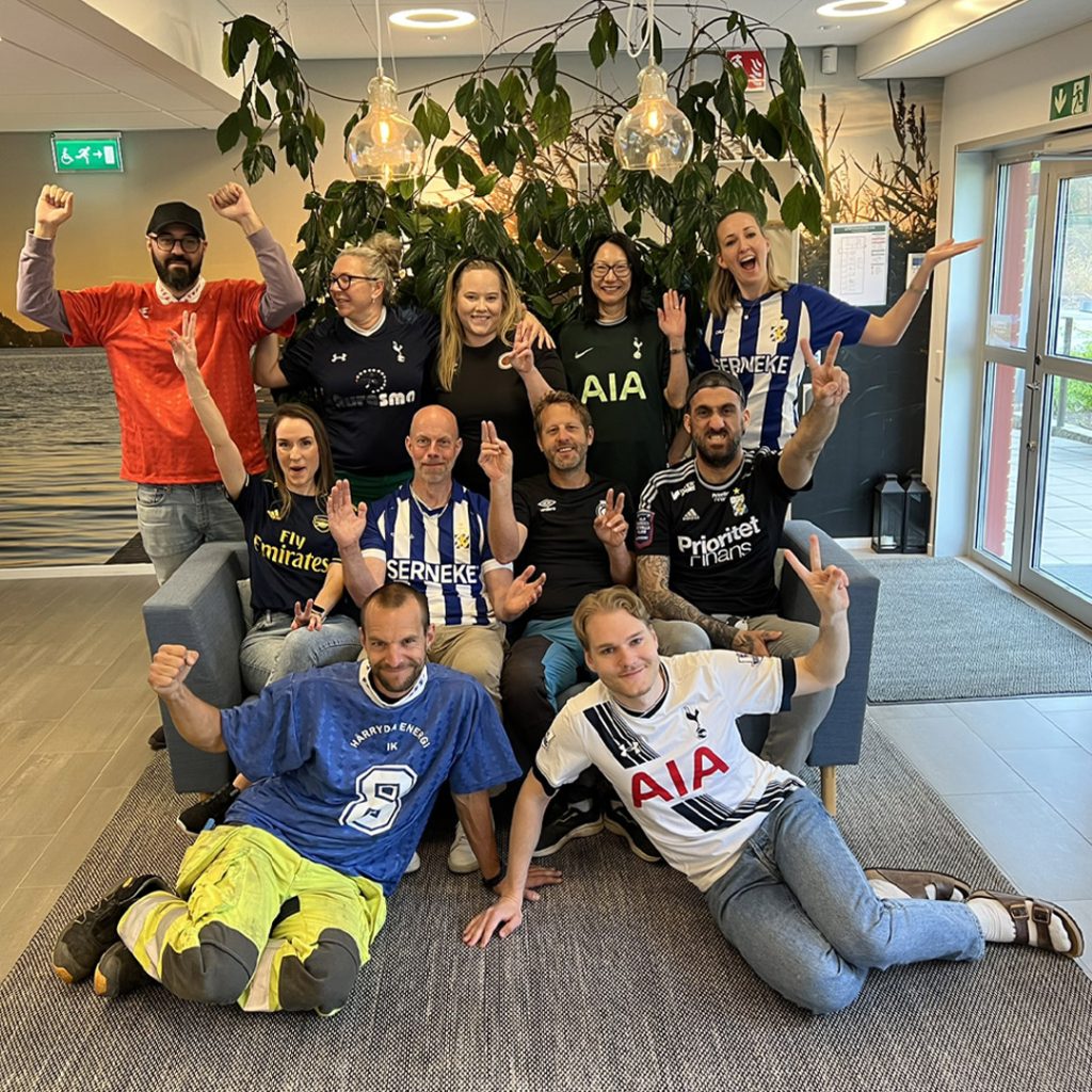 Härryda Energi deltar i Fotbollströjefredag