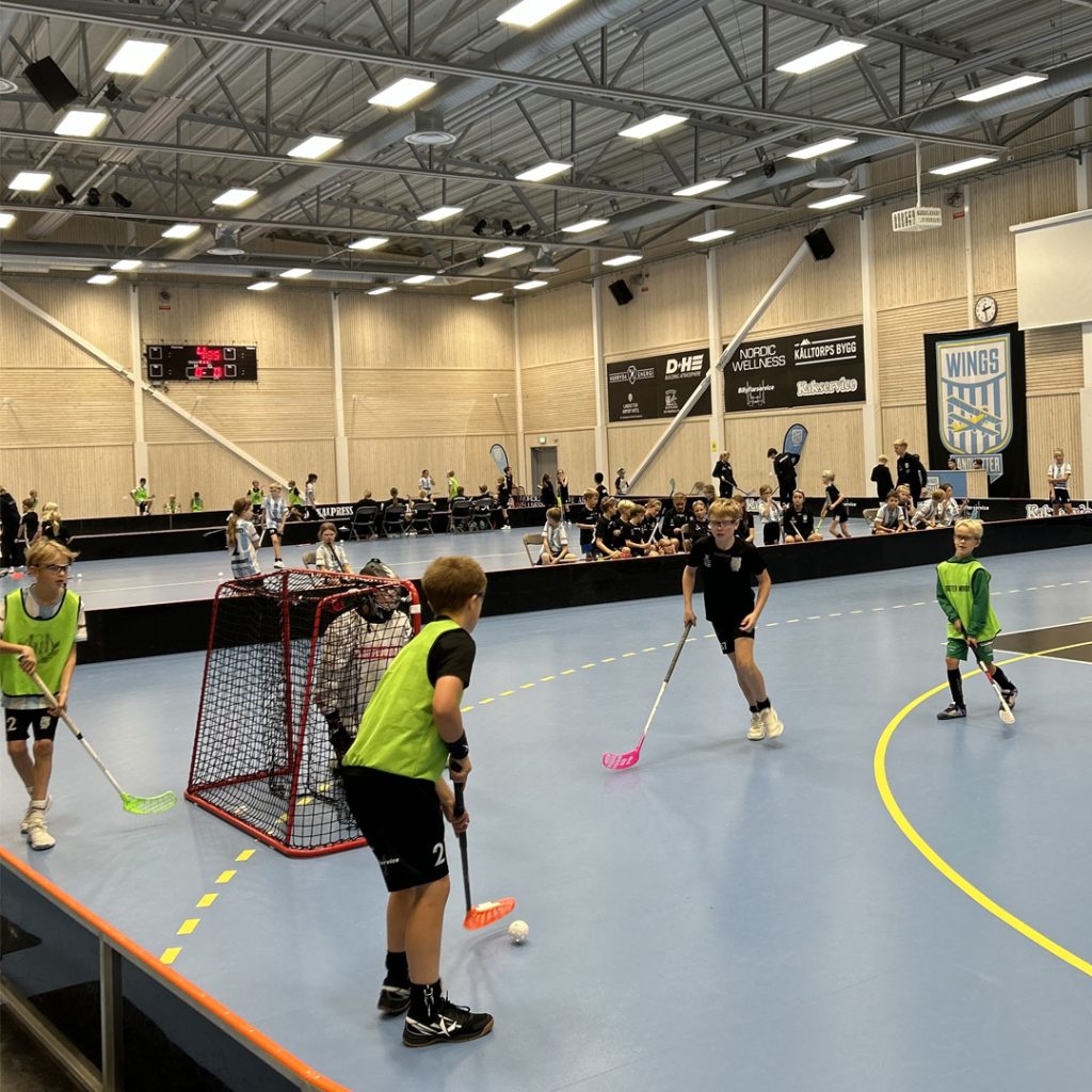 Massor av innebandy, skratt och energi på Härryda Energi Camp!